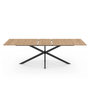 Voir la diapositive 3 : CONCEPT USINE Table extensible 8-10 personnes effet bois 235cm BRIA