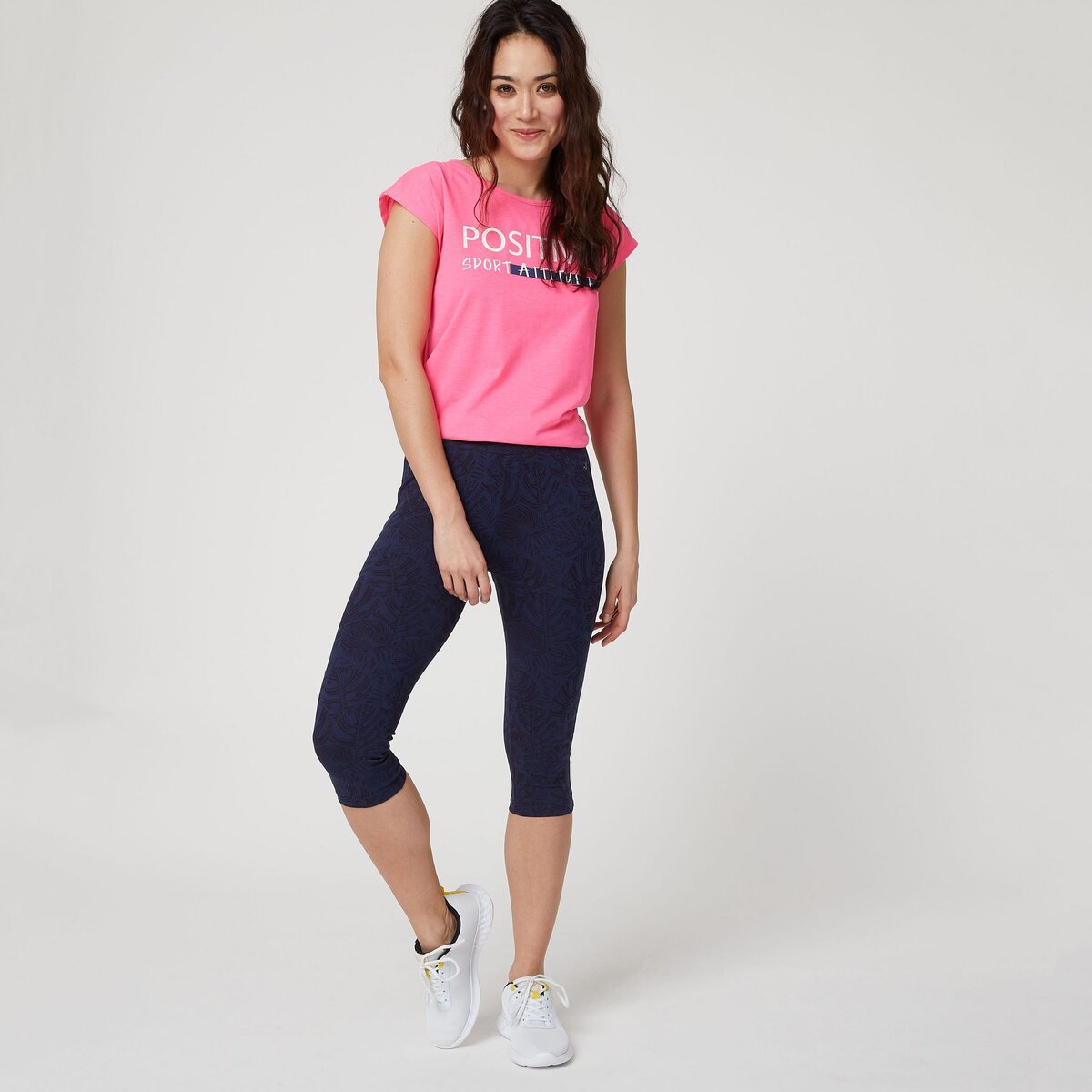 IN EXTENSO Legging court de sport femme pas cher Auchan