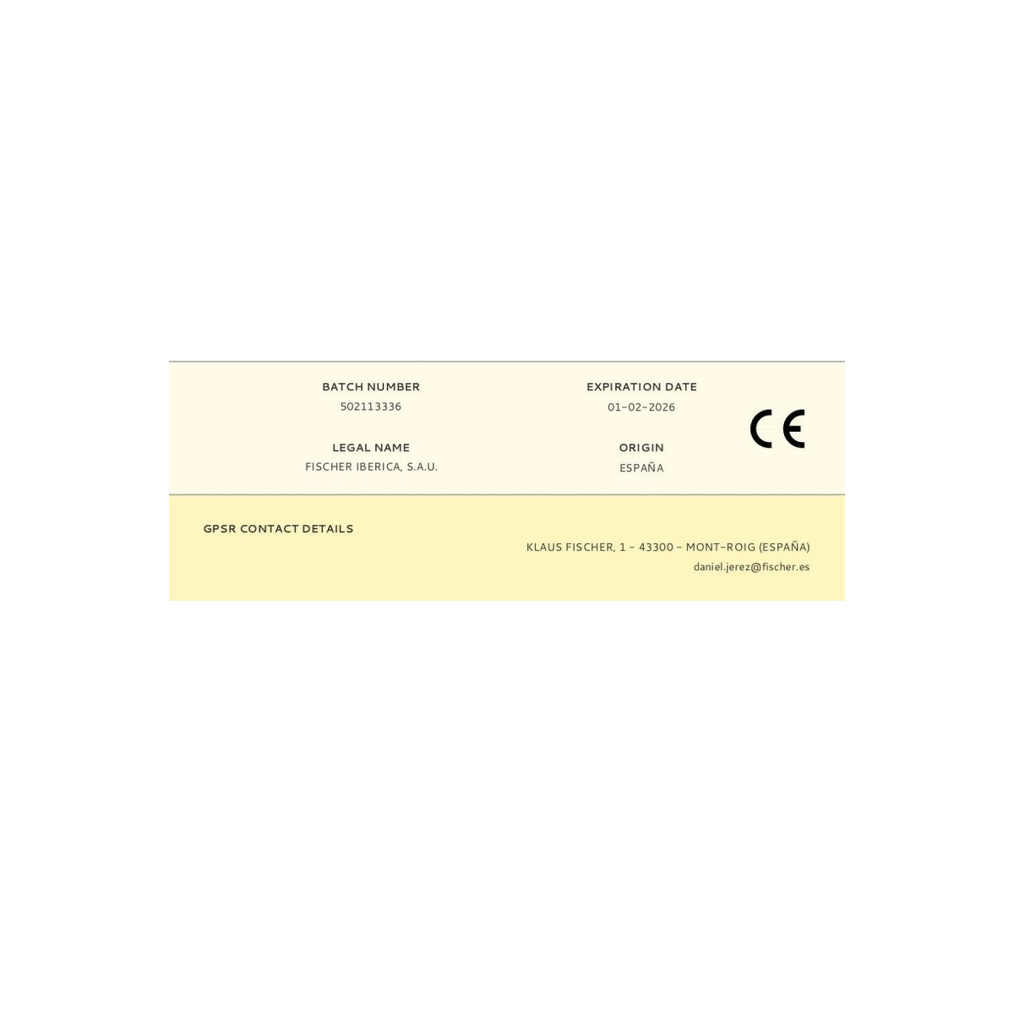 Voir la diapositive 2 : Fischer Adhésif fischer ms cristal 290 ml transparent