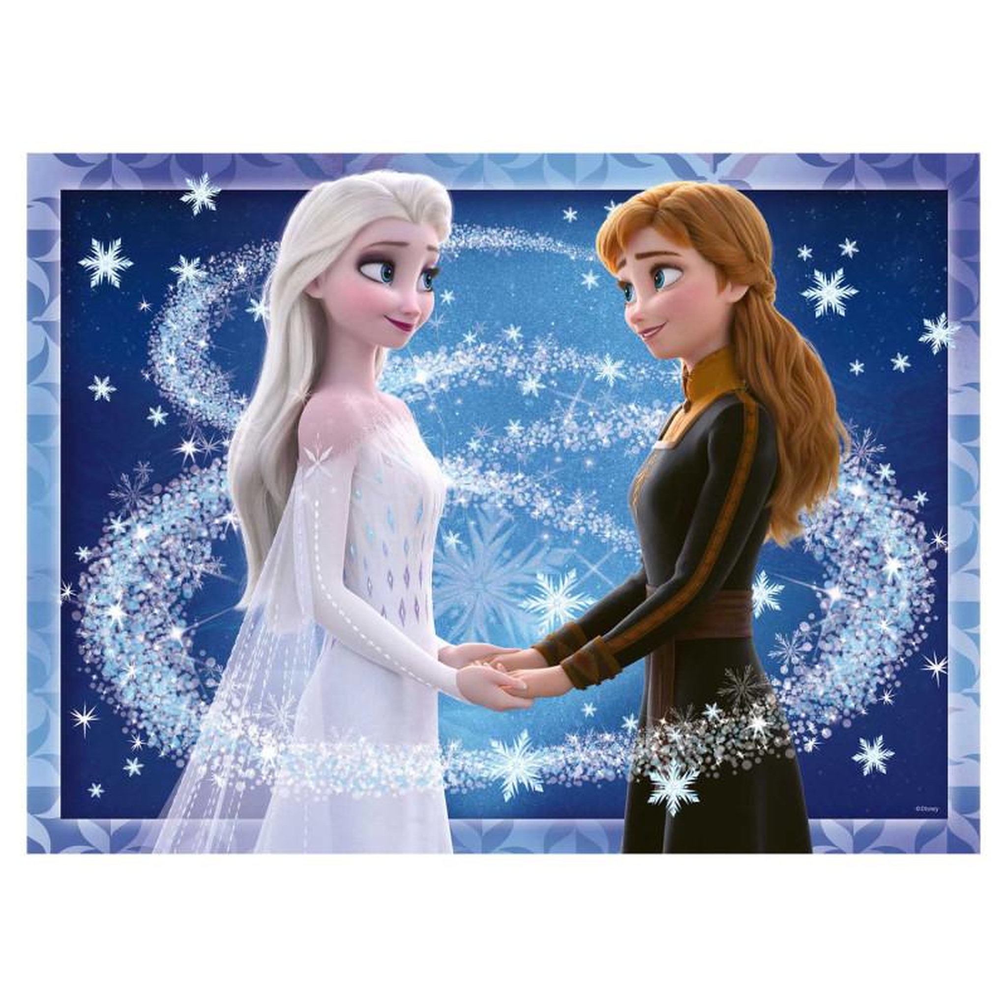 Voir la diapositive 2 : RAVENSBURGER Ravensburger - Disney Frozen Starline - Sisters Forever, 200pcs. XXL 129522