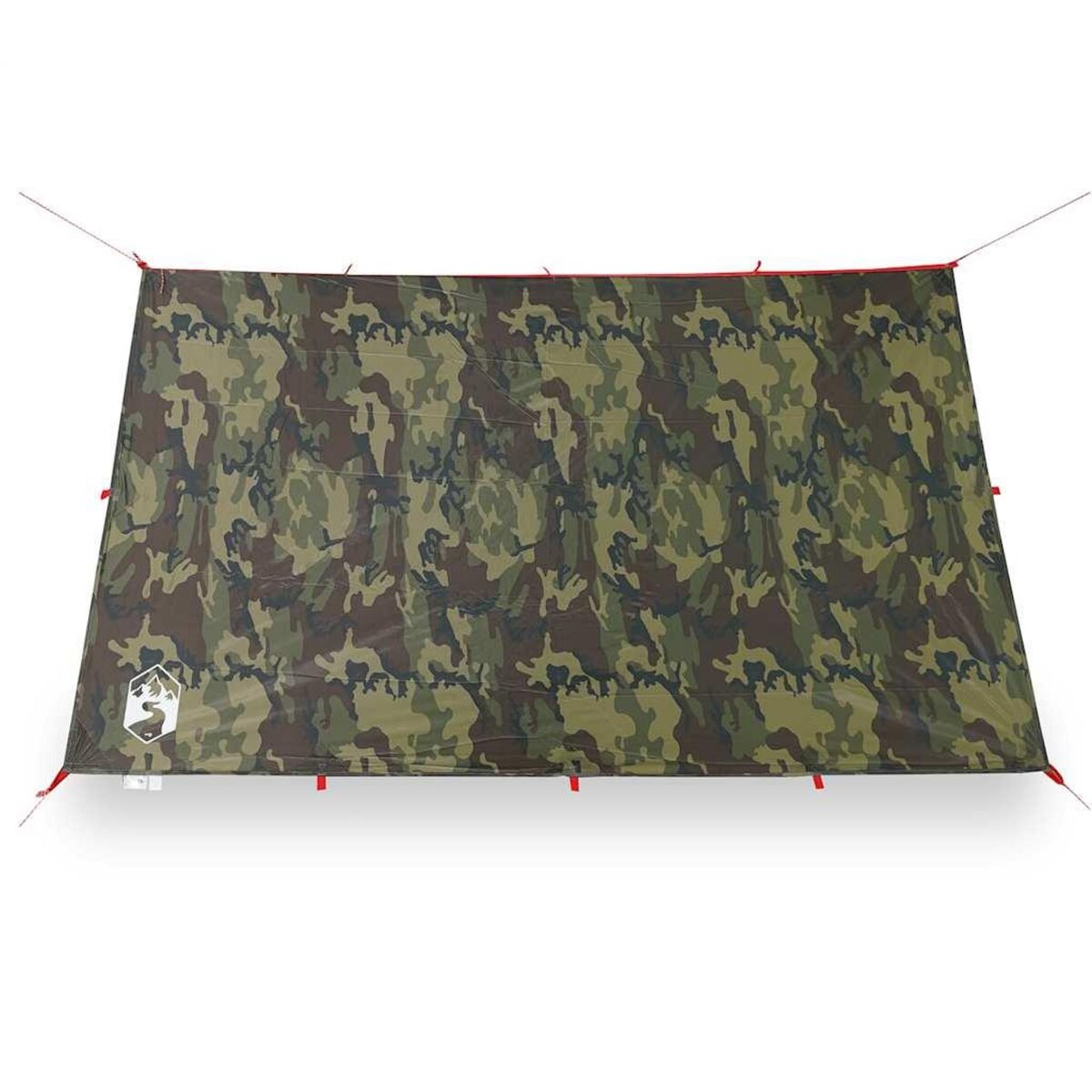 VIDAXL Bache de camping camouflage 306x306 cm impermeable