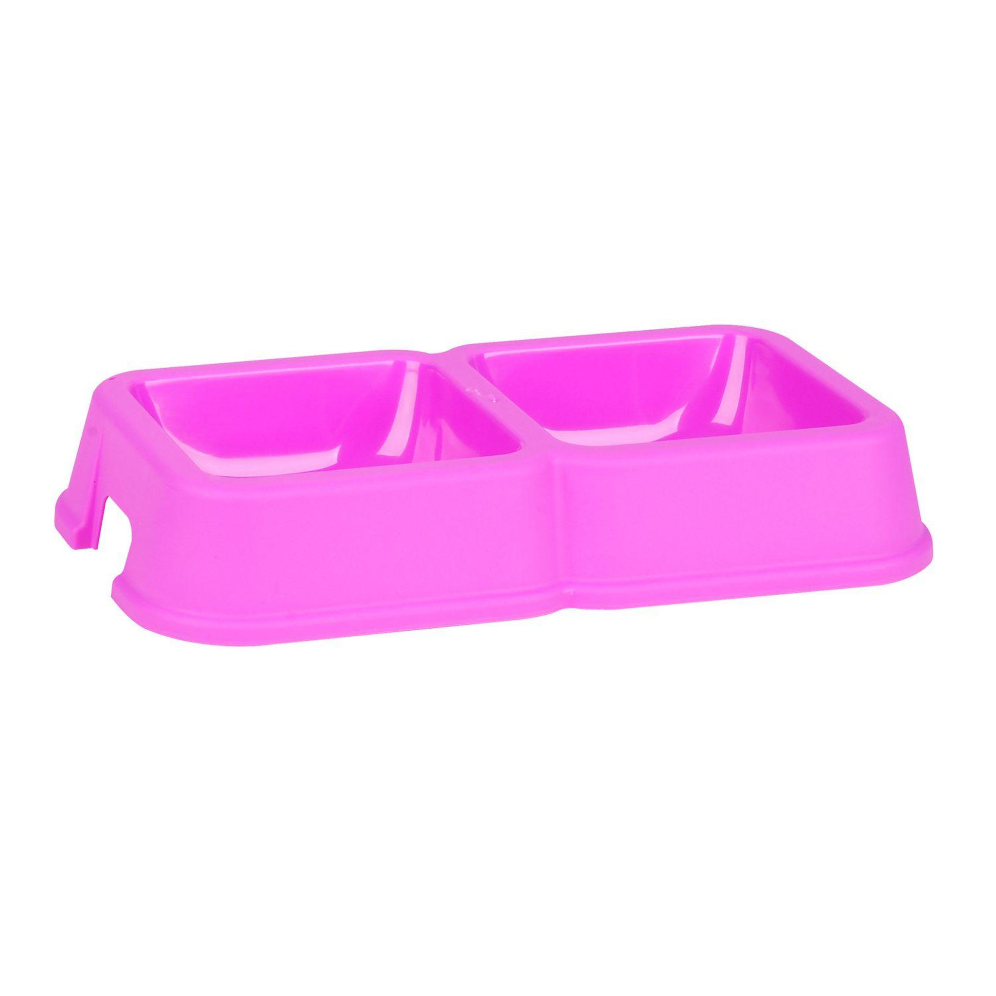 DIVERS Gamelle pour chien et chat - 0,5 l. Coloris disponibles : Gris, Vert, Rose