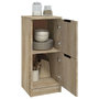 Voir la diapositive 4 : VIDAXL Buffet Chene sonoma 30x30x70 cm Bois d'ingenierie