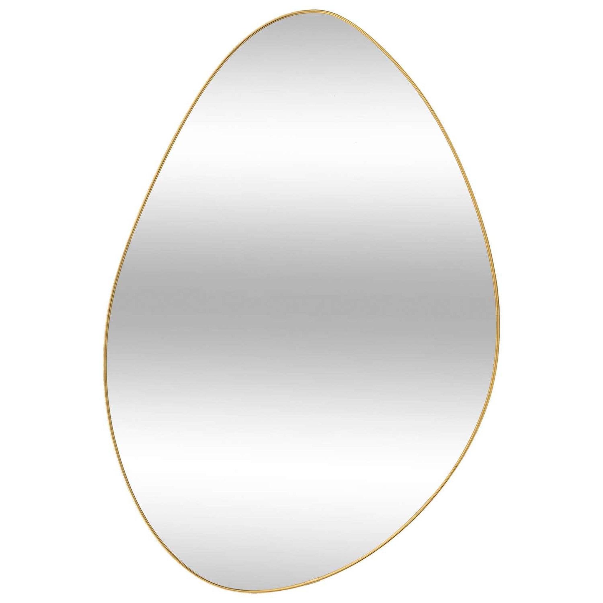 ATMOSPHERA Miroir forme organique - 40 x 60 cm - Doré