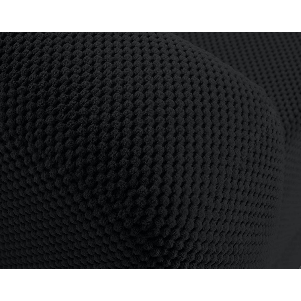 BEST MOBILIER Nuvia - canapé convertible déplimousse 3 places en velours texturé