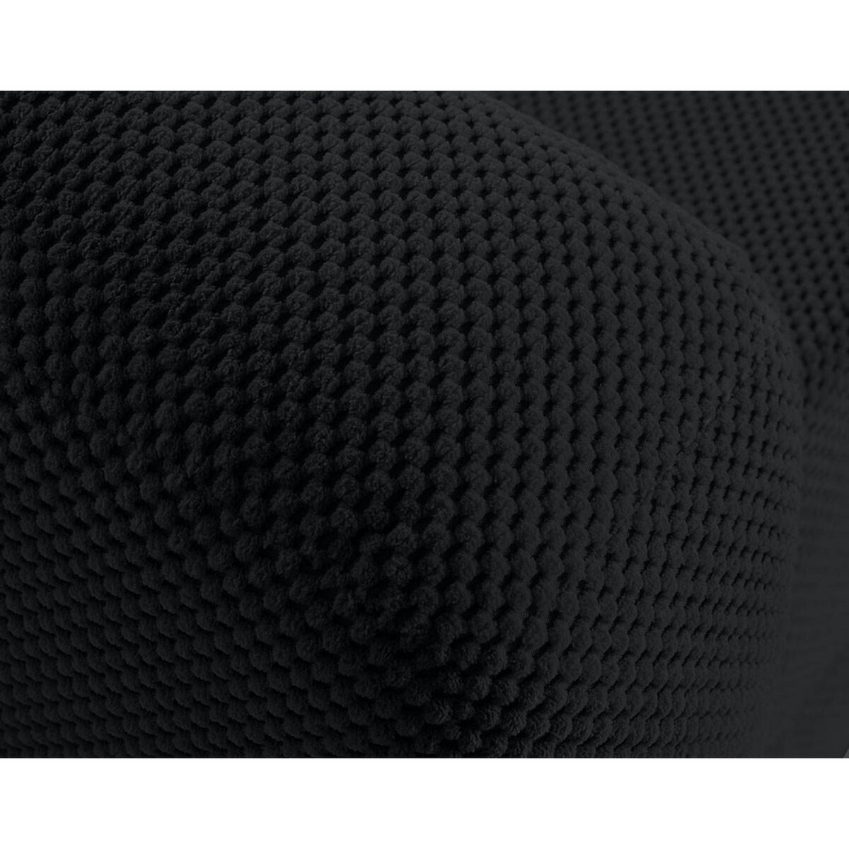 BEST MOBILIER Nuvia - canapé convertible déplimousse 3 places en velours texturé