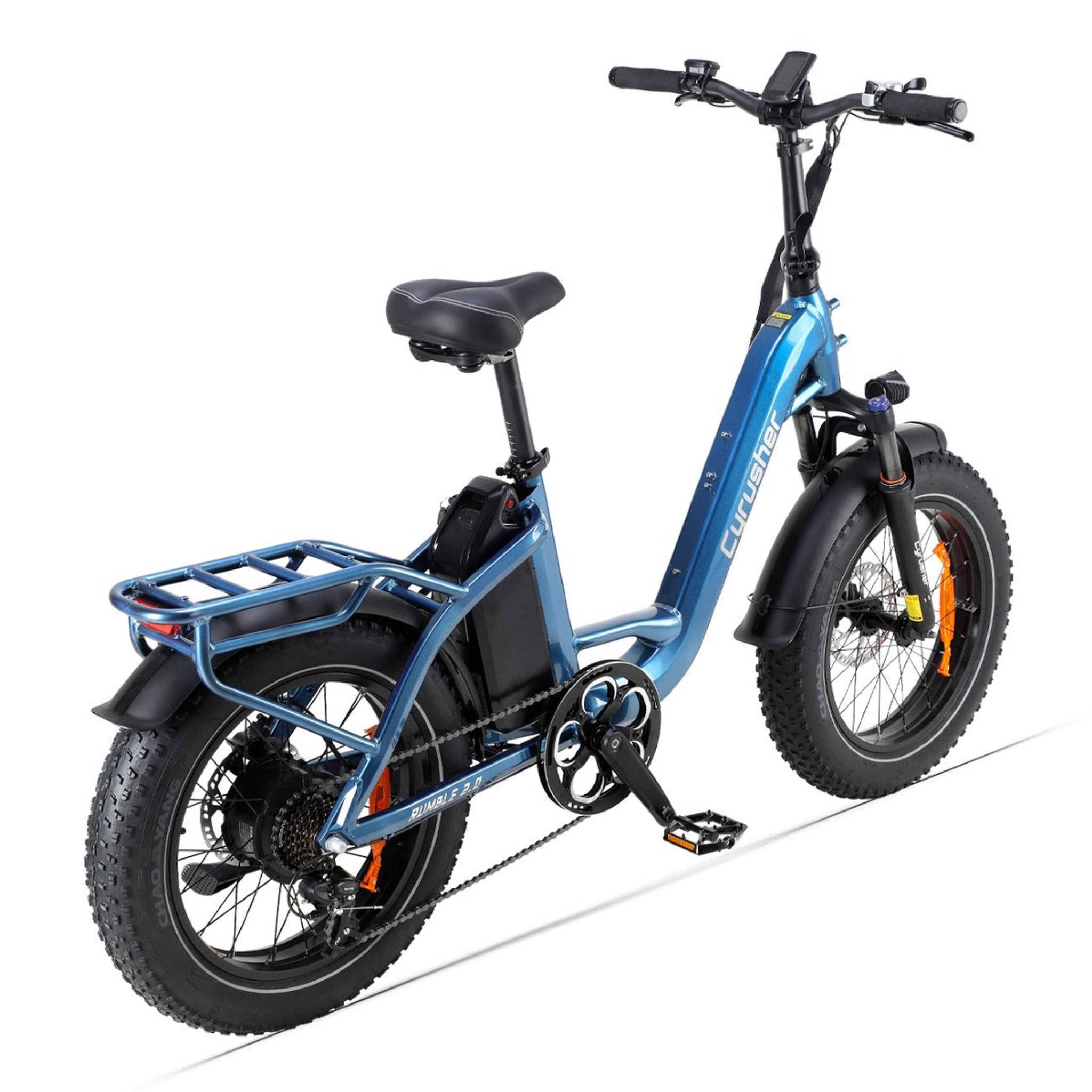 Voir la diapositive 2 : CYRUSHER Vélo électrique urbain Cyrusher Rumble 2.0