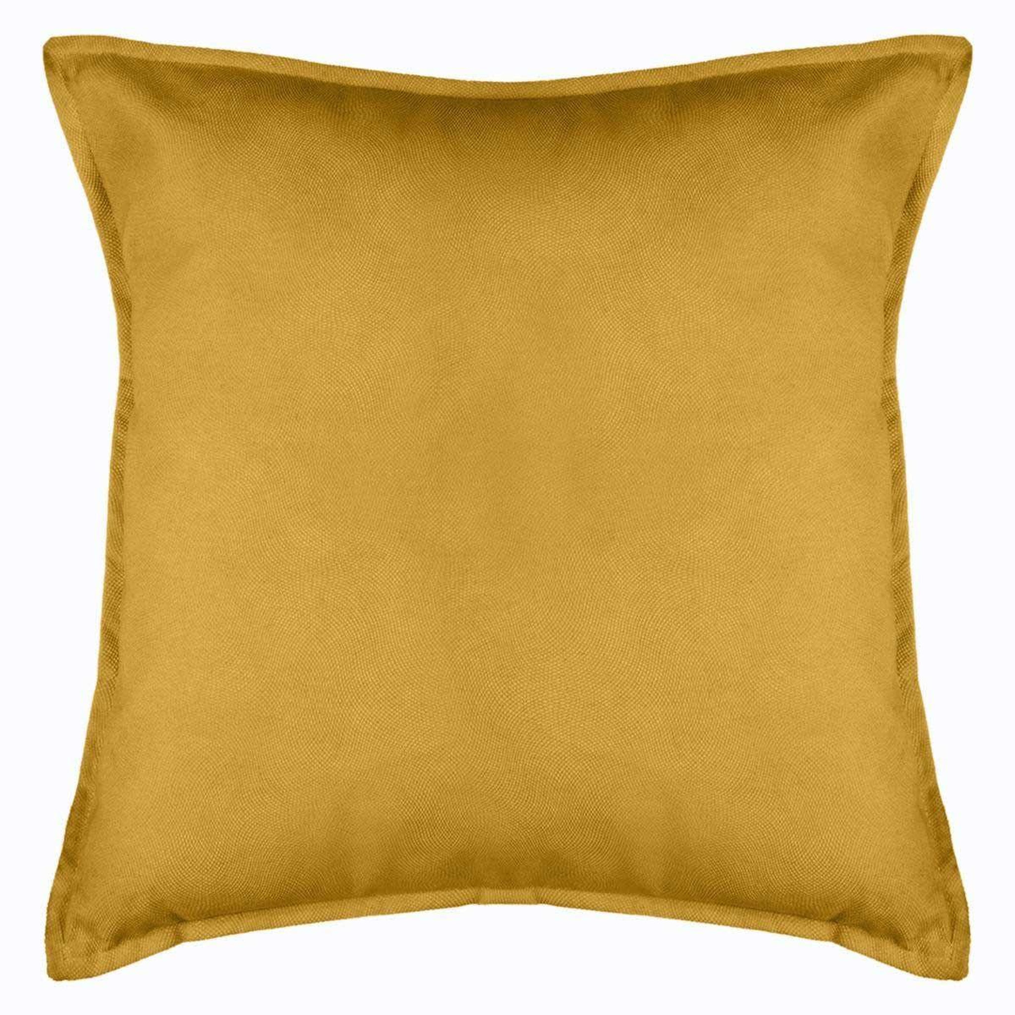 ATMOSPHERA Coussin déco déhoussable  lilou  55x55cm ocre