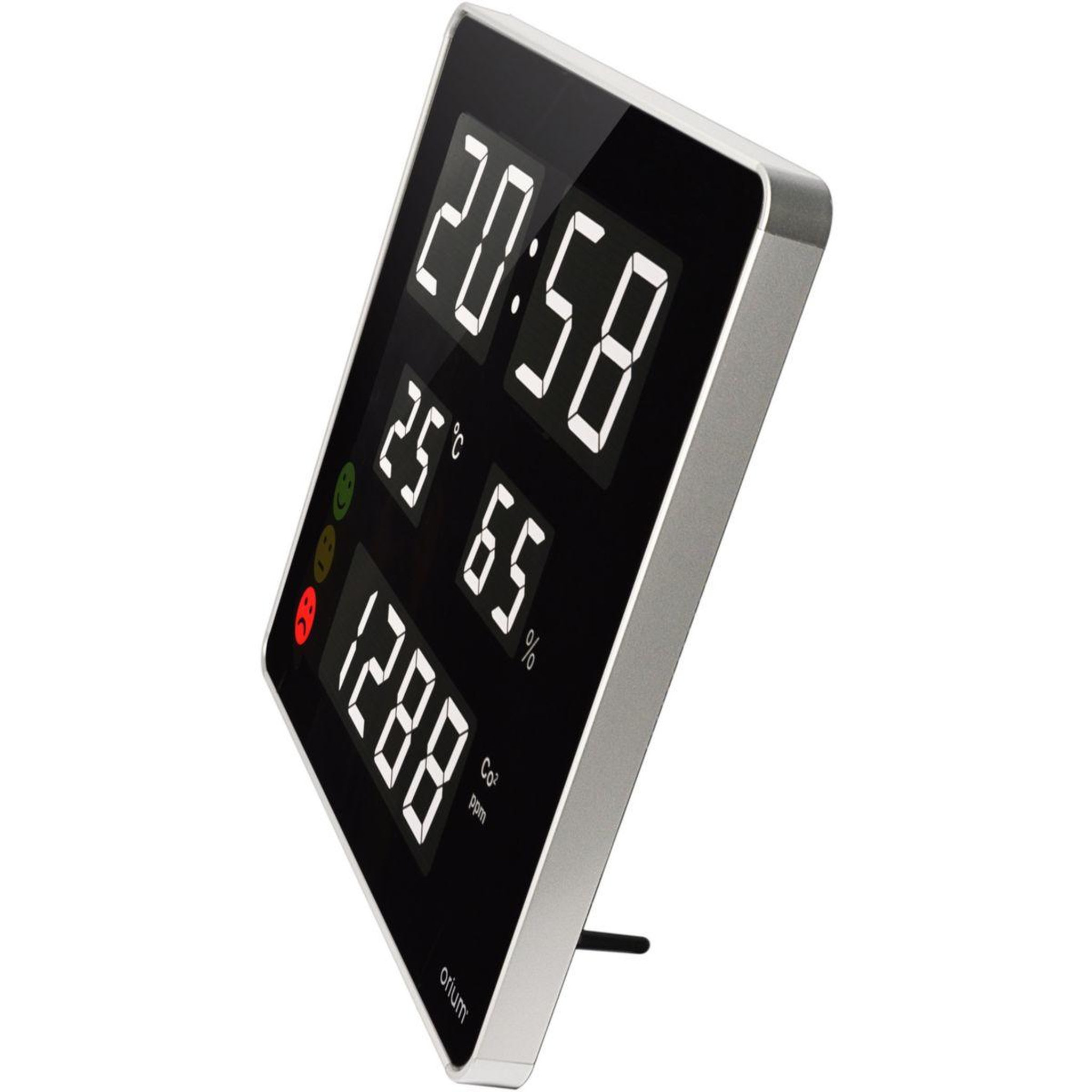 Voir la diapositive 3 : Orium Capteur mesureur de co2 & horloge quaelis 18