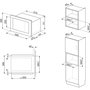 Voir la diapositive 4 : SMEG Micro ondes combiné encastrable FMI625CN