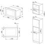 Voir la diapositive 4 : SMEG Micro ondes combiné encastrable FMI625CN
