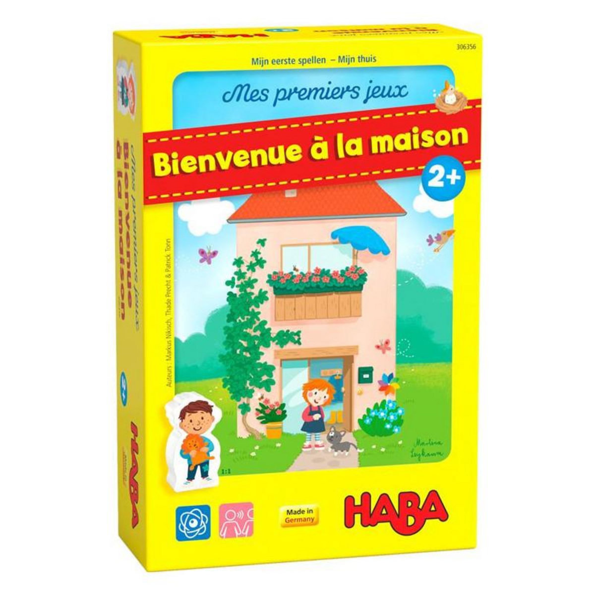 Haba Jeu découverte Haba Mes premiers jeux Bienvenue à la maison