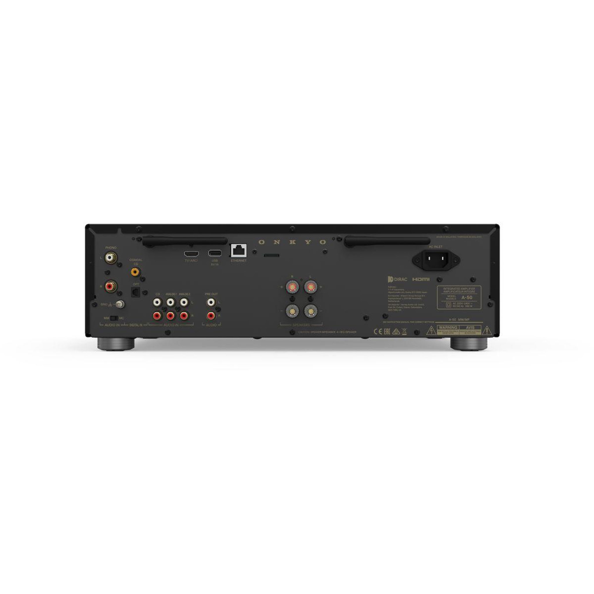Voir la diapositive 4 : Onkyo Amplificateur hifi a50bmmm