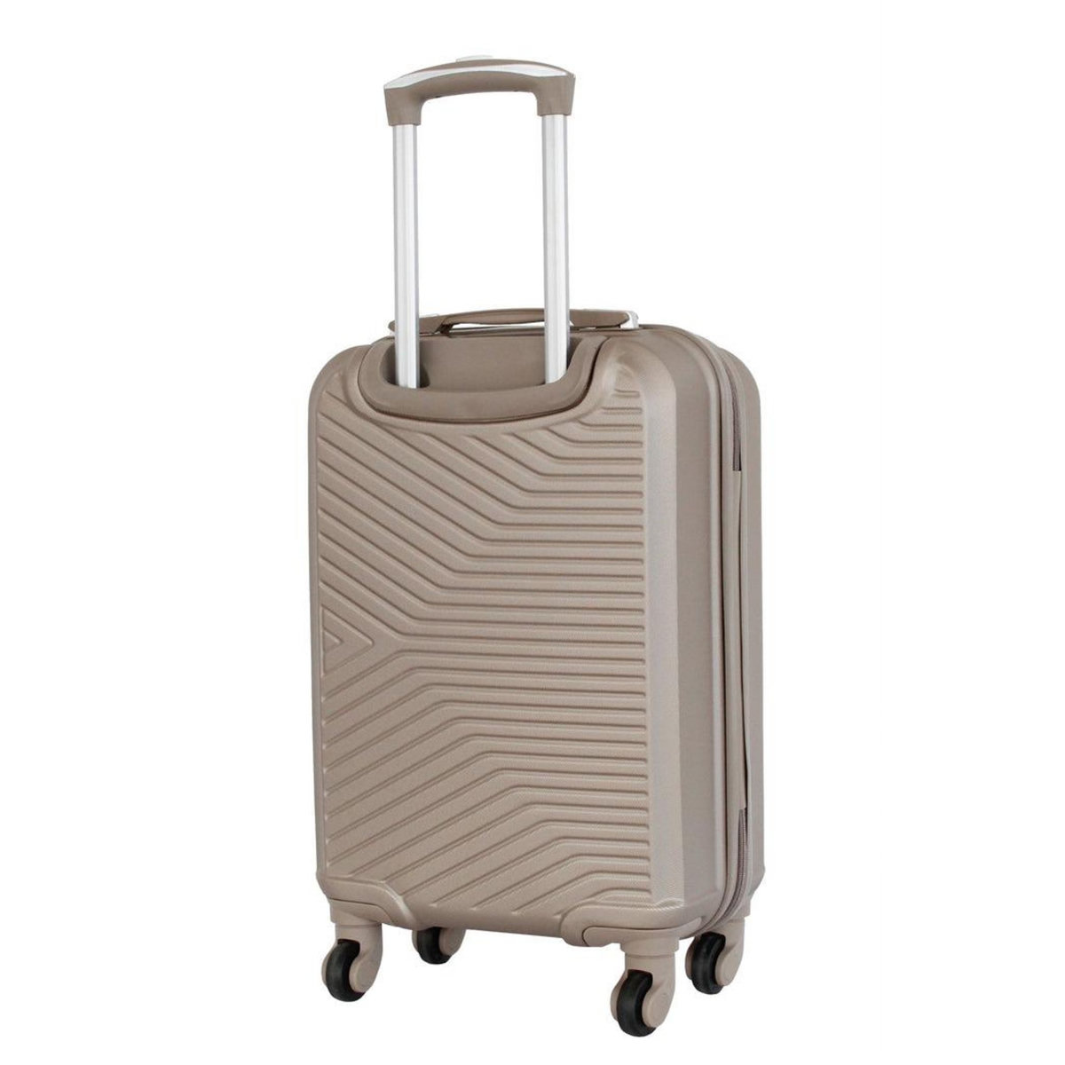 Alistair Valise cabine Alistair - Collection Iron - 4 roues - ABS ultra résistant - Noir