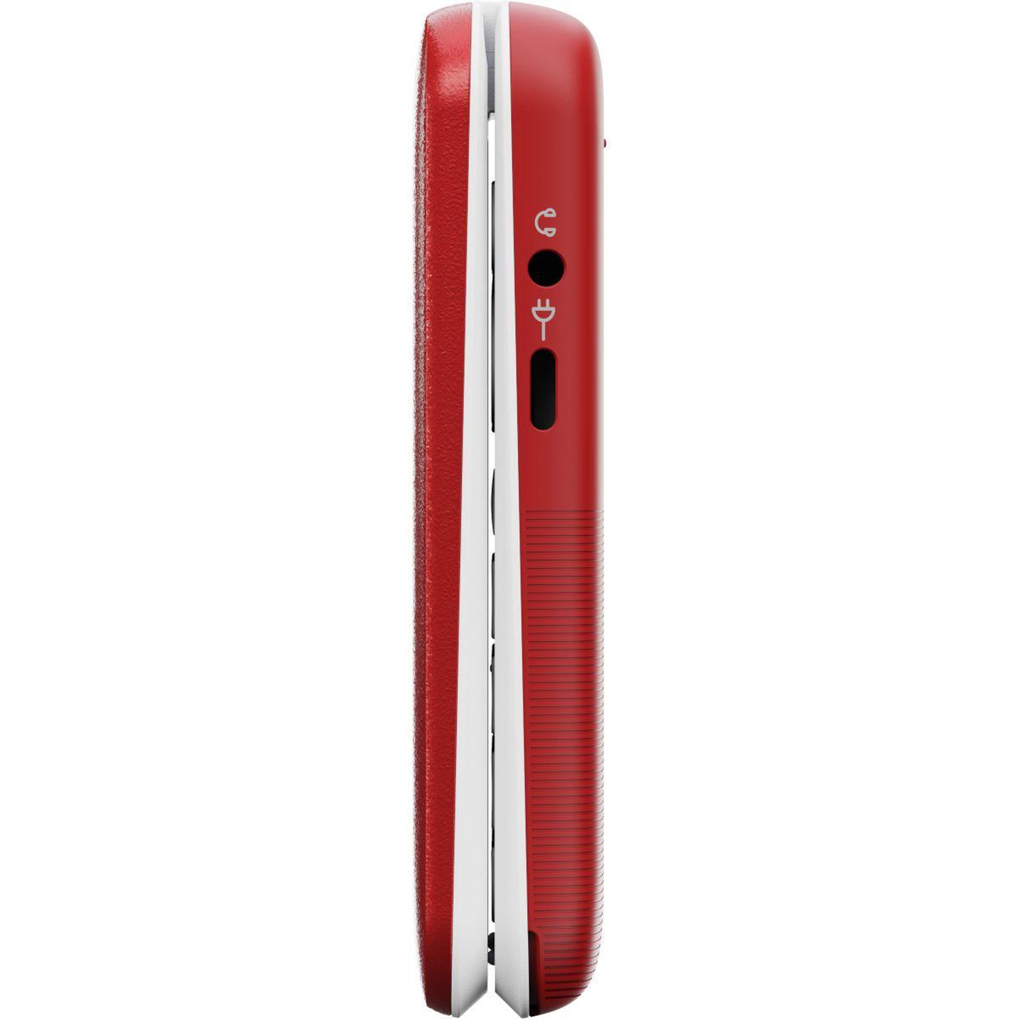 Voir la diapositive 3 : Doro Téléphone portable leva l30 rouge/blanc