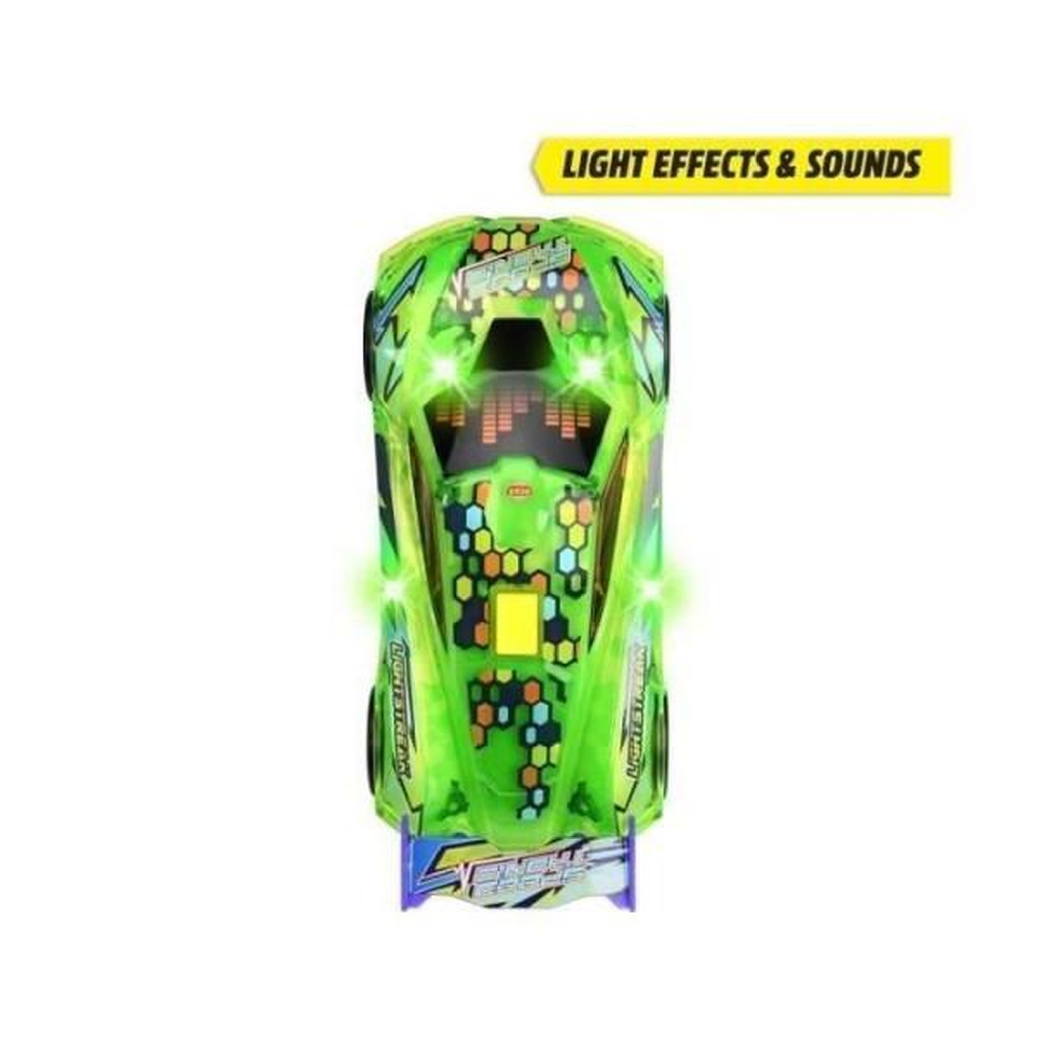 Voir la diapositive 4 : Dickie Voiture Dickie - Light Streak Speed Tronic 20cm - Fonctions Sonores et Lumineuses - Pour Enfant des 3 Ans