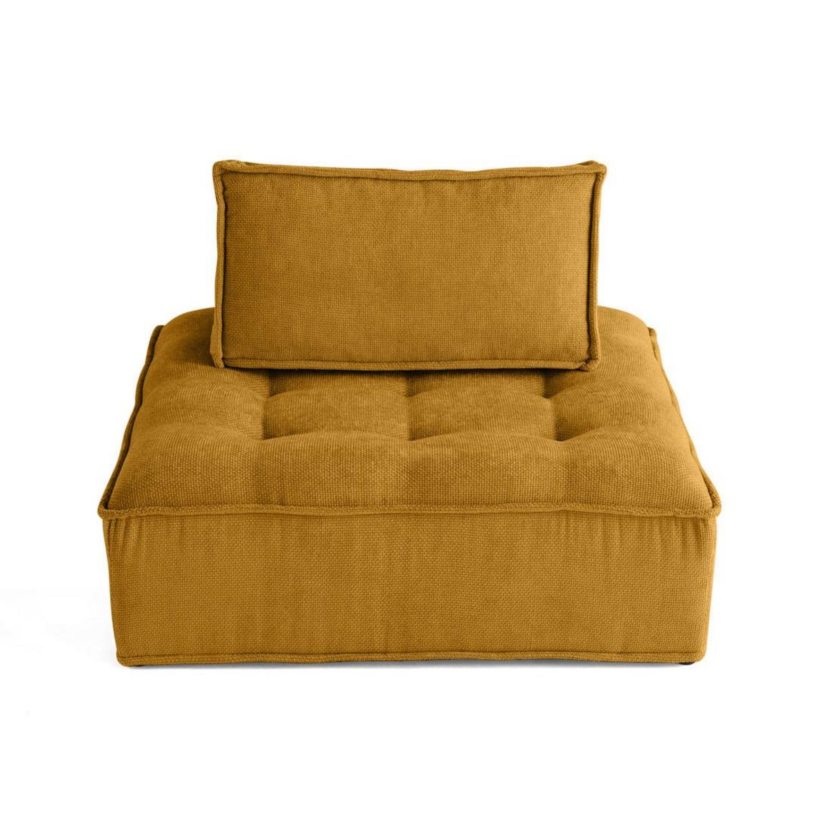 LISA DESIGN Marisol - module d'assise - velours texturé