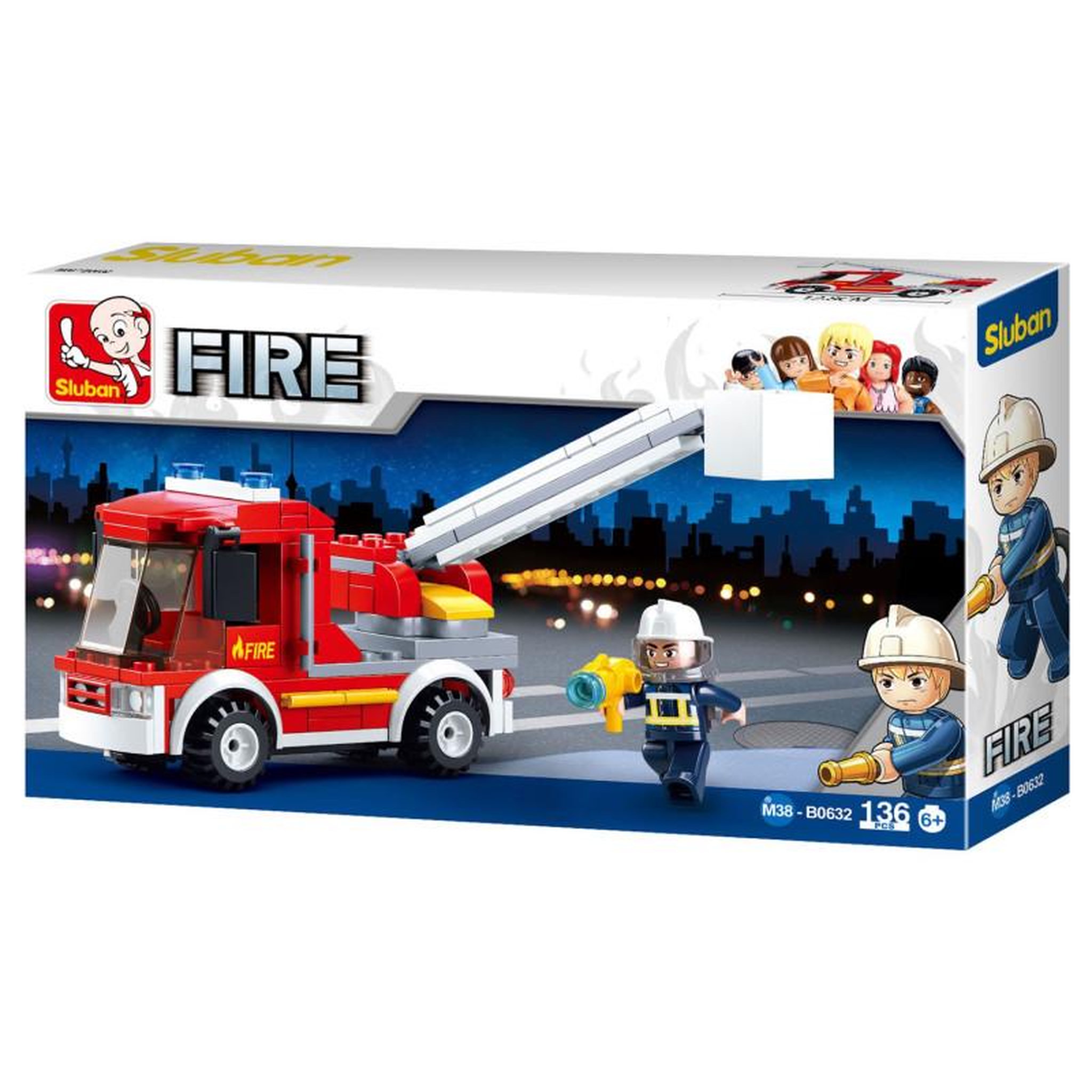 Sluban Sluban Small Ladder Truck