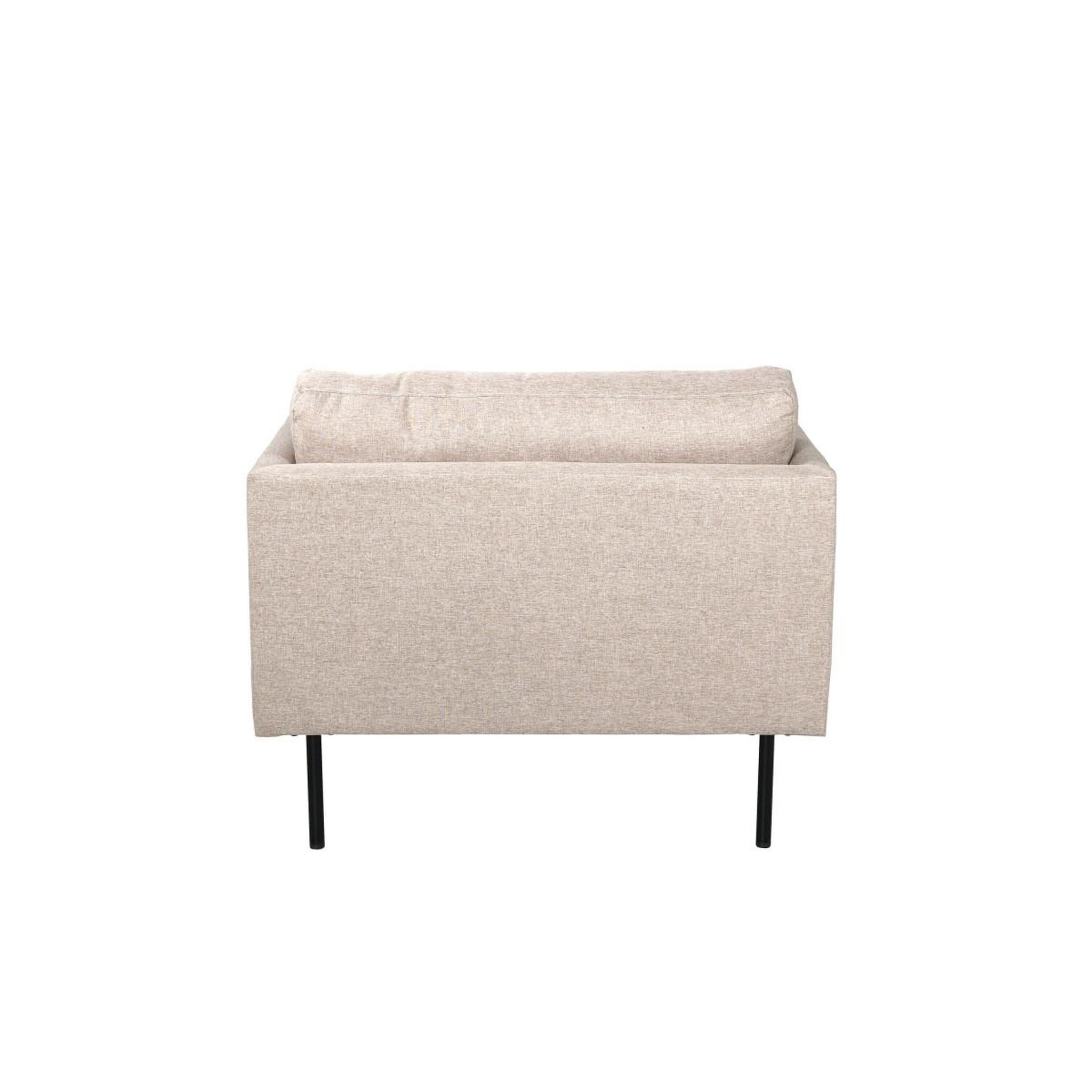 Voir la diapositive 5 : Paris Prix Fauteuil en tissu  zoom  95cm beige