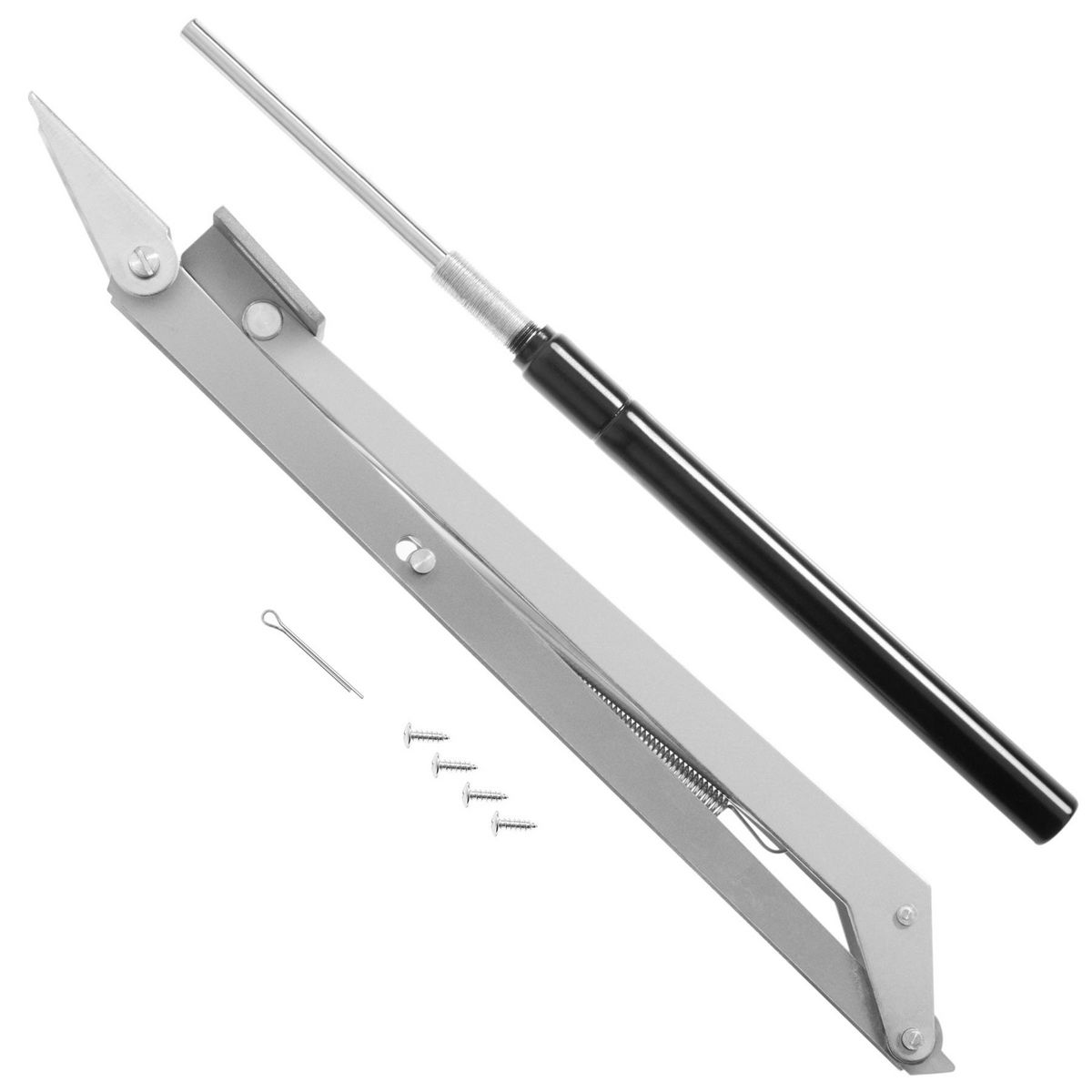 tectake ouverture automatique de fenêtre de serre de jardin commandé par thermostat argent