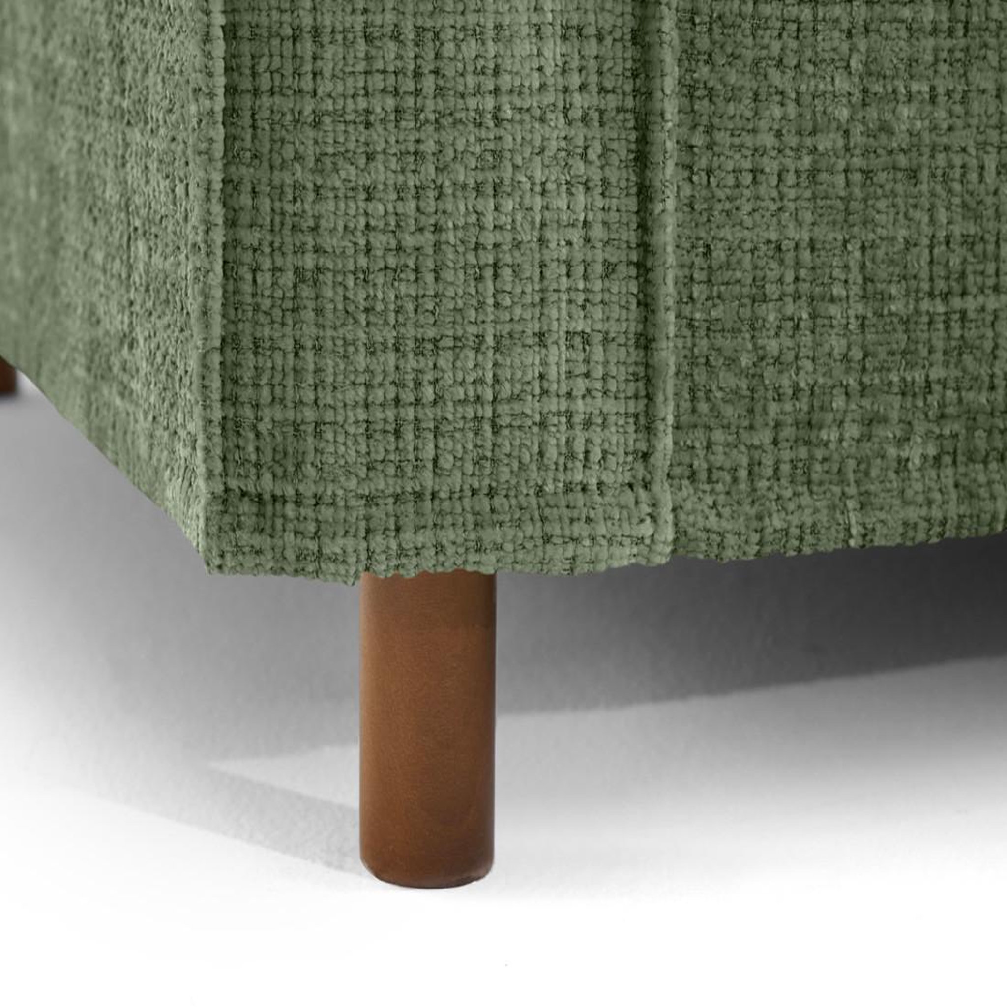 Voir la diapositive 2 : LISA DESIGN Jake - canapé déhoussable d'angle droit 5 places en velours texturé