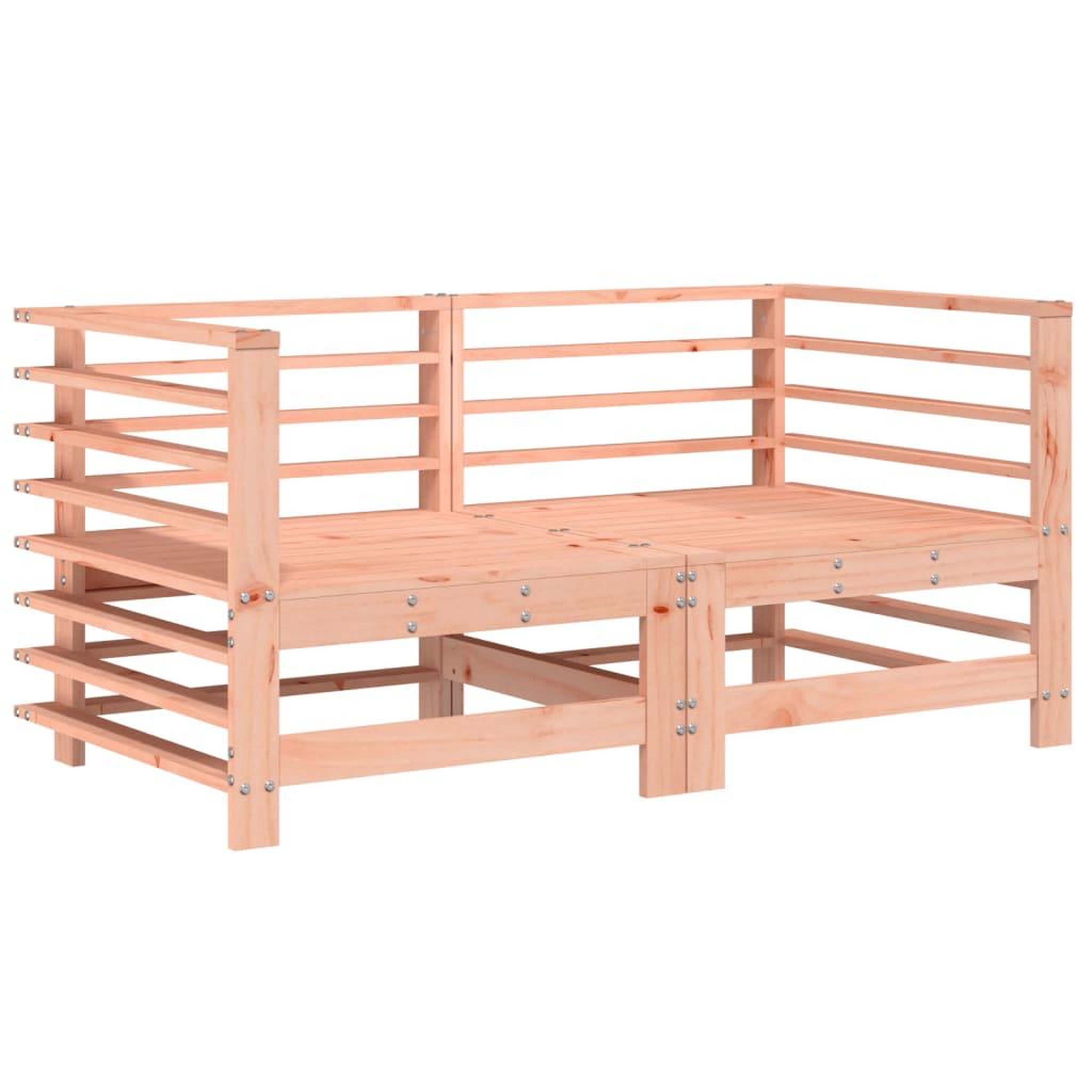Voir la diapositive 3 : VIDAXL Salon de jardin 7 pcs bois massif douglas