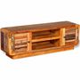 Voir la diapositive 3 : VIDAXL Meuble TV Bois de recuperation massif 120x30x40 cm
