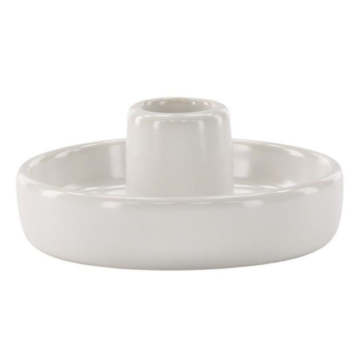 Paris Prix Bougeoir en Céramique  Otis  11cm Blanc