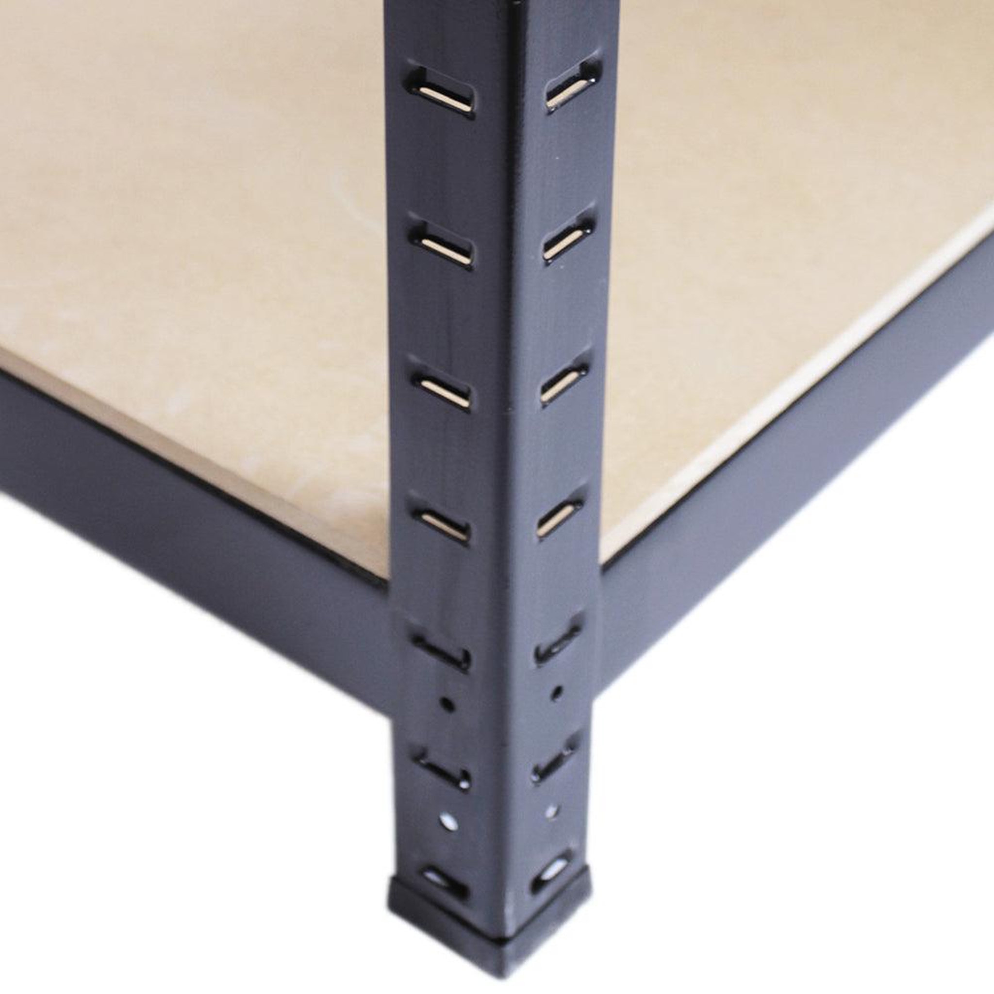 Voir la diapositive 5 : MONSTER RACKING 3 rayonnages t-rax en acier noir 90cm x 45cm x 180cm