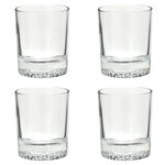 SECRET DE GOURMET Lot de 4 Verres à Whisky  Artico  30cl Transparent