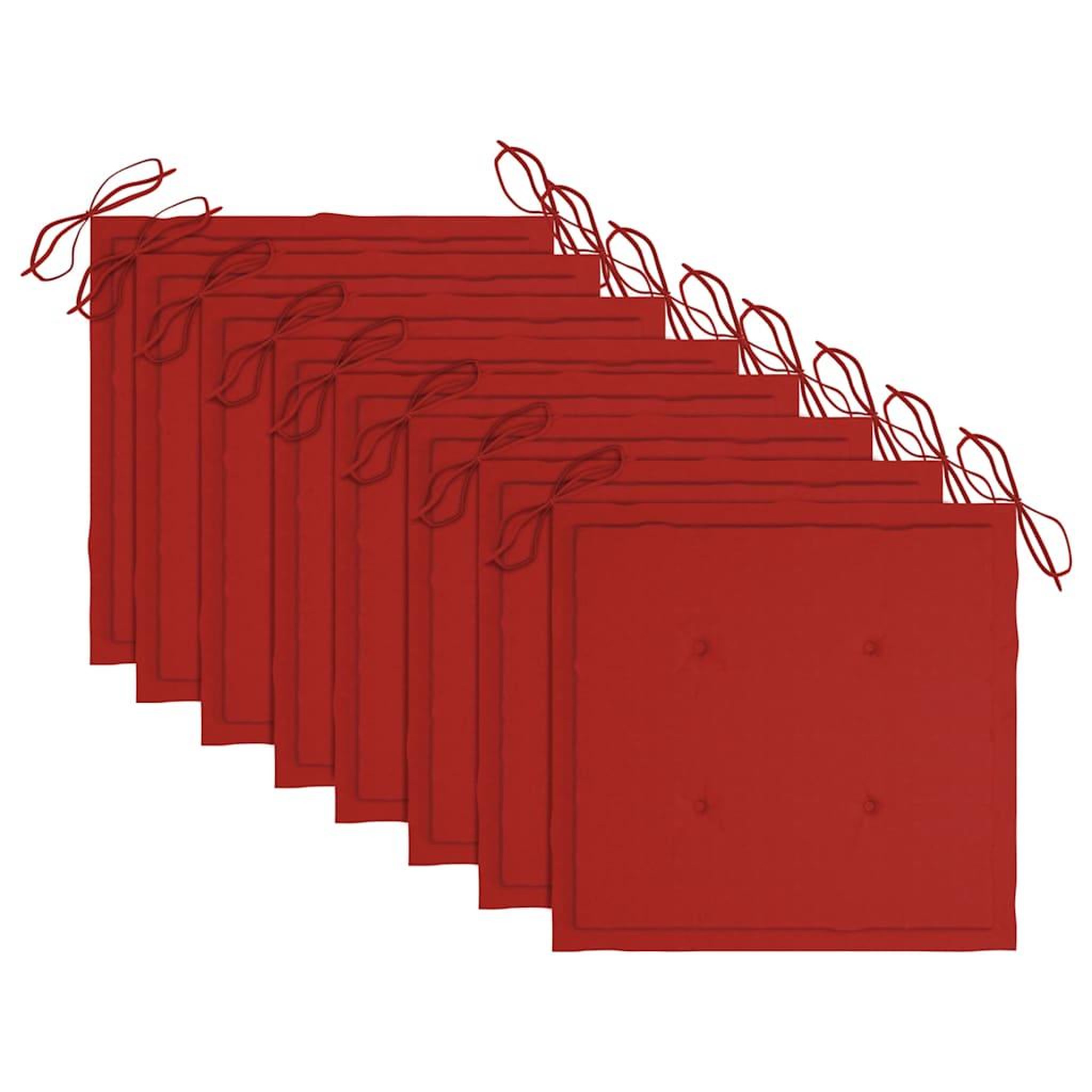 Voir la diapositive 5 : VIDAXL Chaises pliables d'exterieur lot de 8 et coussins Bois d'acacia