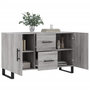 Voir la diapositive 4 : VIDAXL Buffet sonoma gris 100x36x60 cm bois d'ingenierie