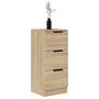 Voir la diapositive 4 : VIDAXL Buffets 2 pcs Chene Sonoma 30x30x70 cm Bois d'ingenierie