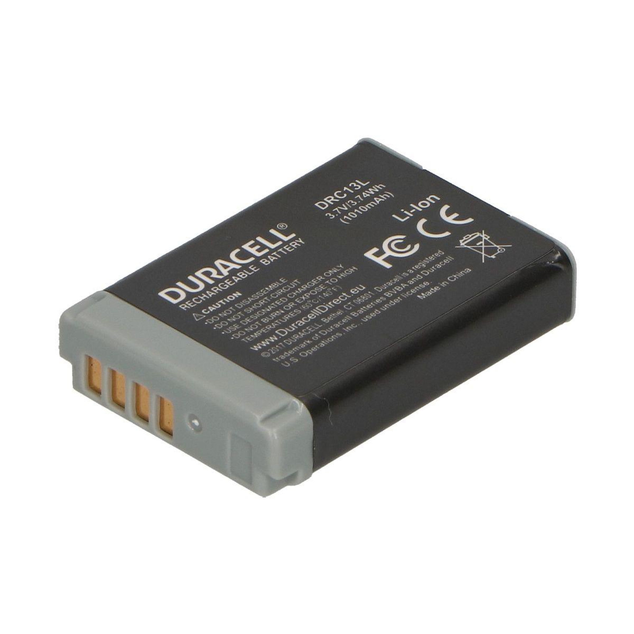 Voir la diapositive 2 : Duracell Batterie nb-13l/nb-13lh pour appareil photo canon