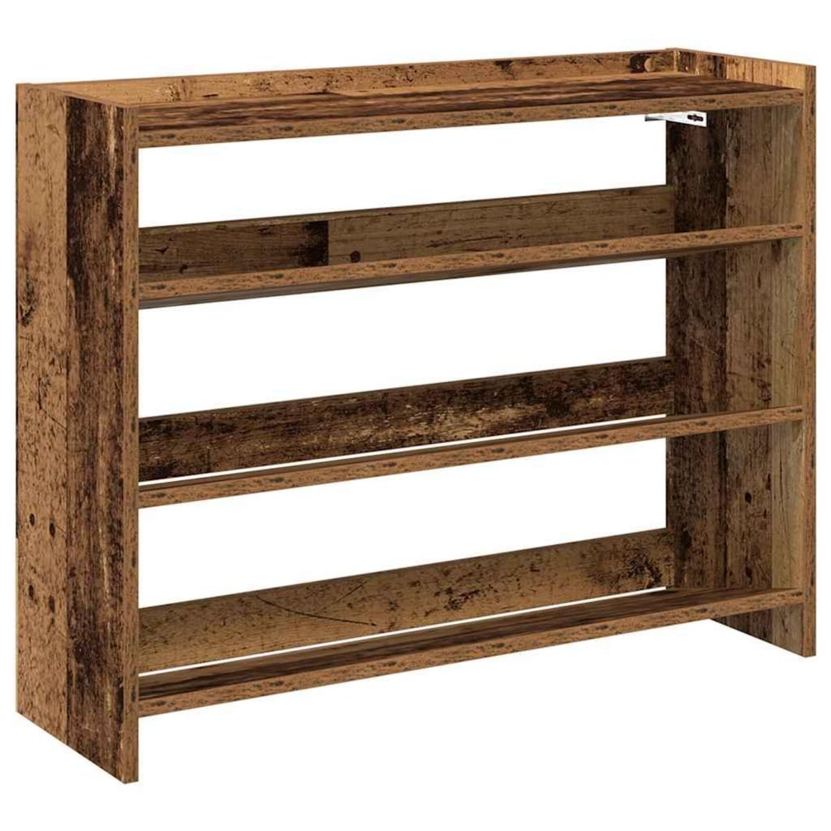 VIDAXL Etagere a chaussures vieux bois 80x25x62 cm bois d'ingenierie