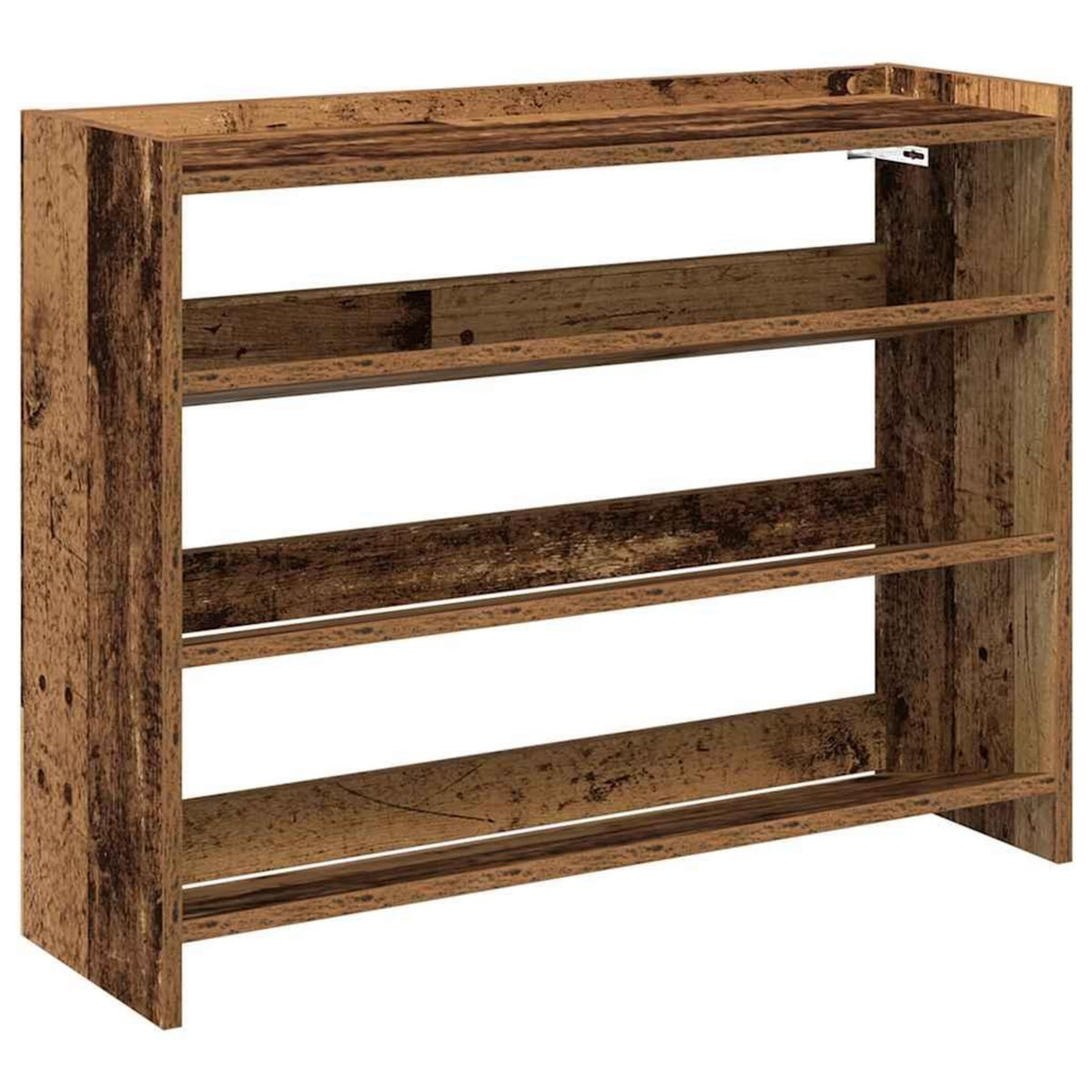 VIDAXL Etagere a chaussures vieux bois 80x25x62 cm bois d'ingenierie