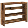 Voir la diapositive 2 : VIDAXL Etagere a chaussures vieux bois 80x25x62 cm bois d'ingenierie