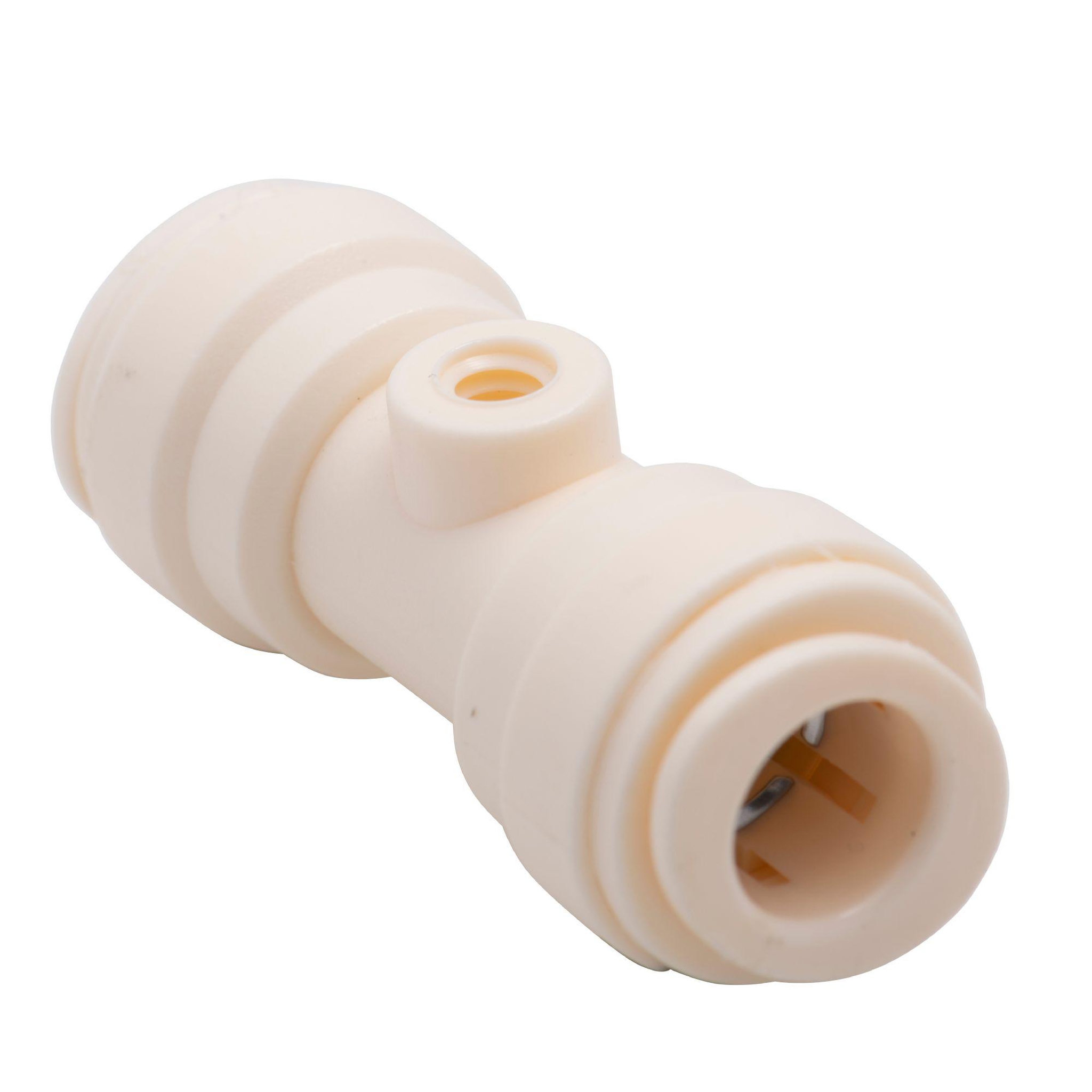 Voir la diapositive 4 : Jardibric Lot de 2 Raccords brumisateur droit avec sortie buse