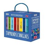 MA PETITE BIBLIOTHEQUE J'APPRENDS L'ANGLAIS. COFFRET EN 8 VOLUMES : COLOURS ; THINGS ; BODY ; ANIMALS ; NUMBERS ; FOOD ; NATURE ; FAMILY, TEXTES EN FRANCAIS ET ANGLAIS, Marcolin Roberta