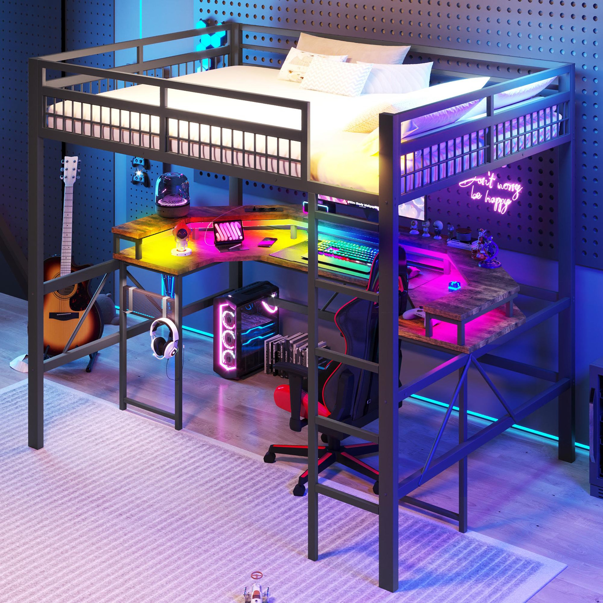 Voir la diapositive 5 : MERAX Lit mezzanine