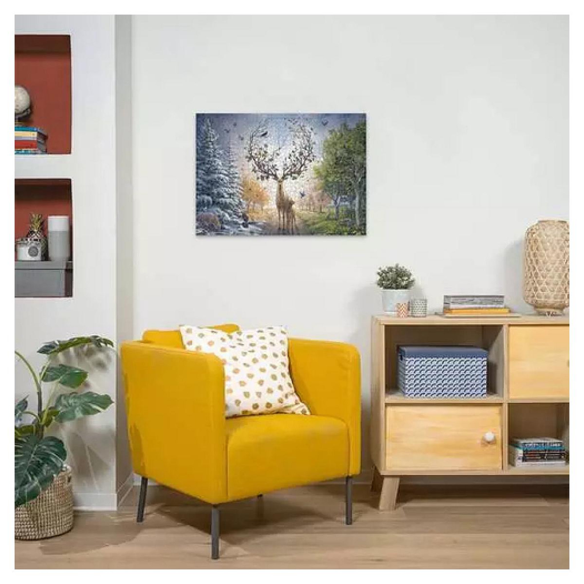 Voir la diapositive 4 : RAVENSBURGER puzzle 1000 pièces - Cerf - édition 50 ans