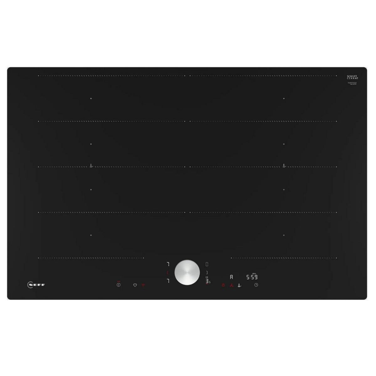 Neff Table de cuisson induction 80cm 4 feux 7400w noir - T68PTY4L0