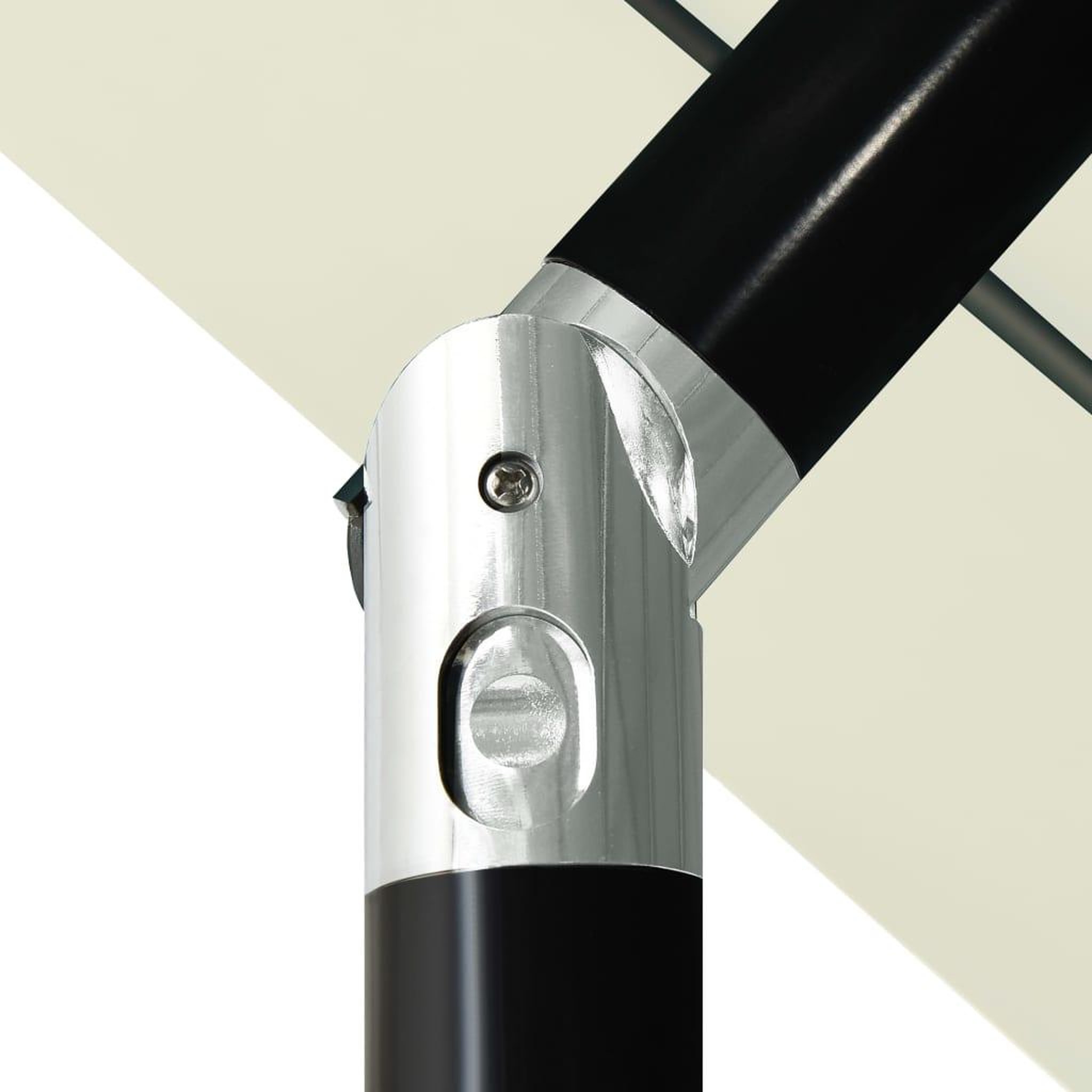 Voir la diapositive 5 : VIDAXL Parasol de jardin a 3 niveaux avec mat en aluminium sable 3,5 m