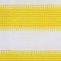 Voir la diapositive 2 : VIDAXL Ecran de balcon Jaune et blanc 120x500 cm PEHD