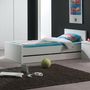 Voir la diapositive 2 : Paris Prix Lit Enfant  Lara  90x200cm Blanc