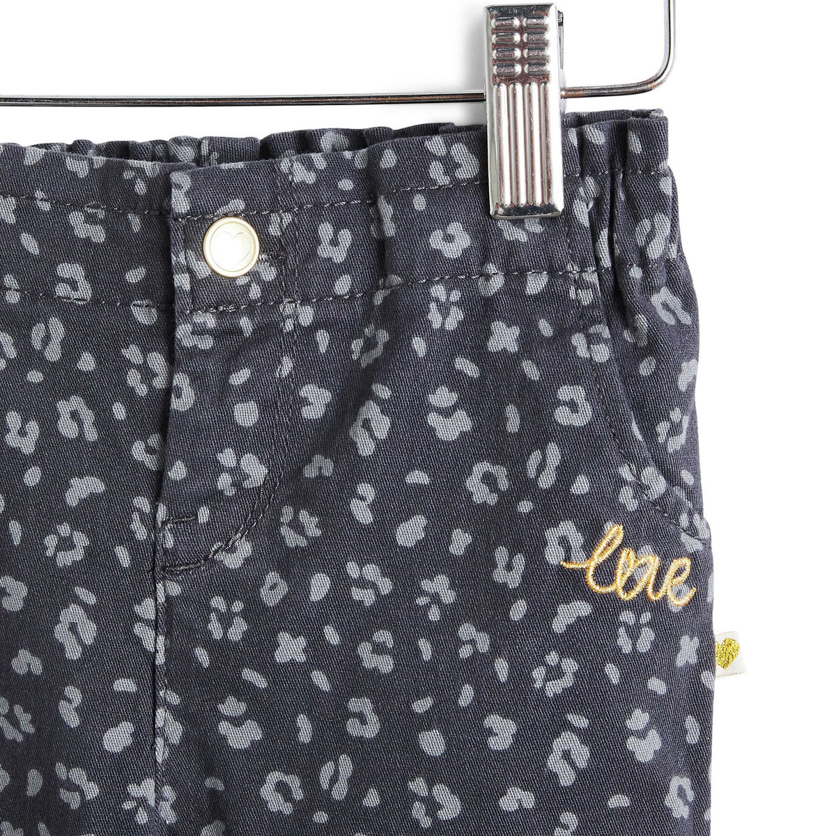 INEXTENSO Pantalon paperbag twill bébé fille