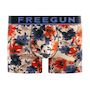 Voir la diapositive 4 : FREEGUN Lot de 4 boxers homme Sergio