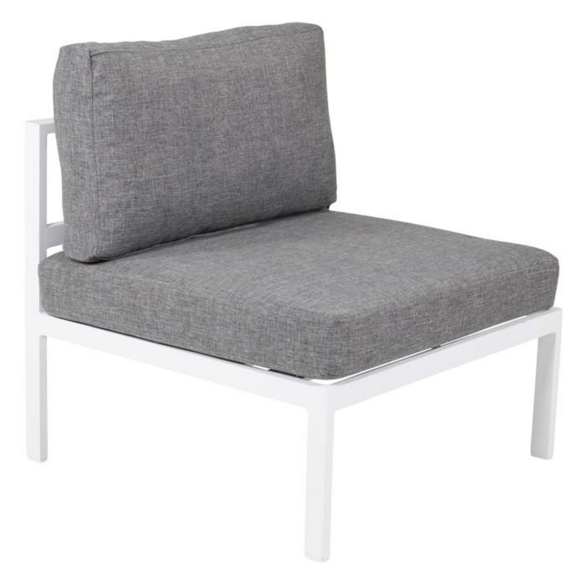 Paris Prix Module Canapé de Jardin  Copacabana  74cm Blanc