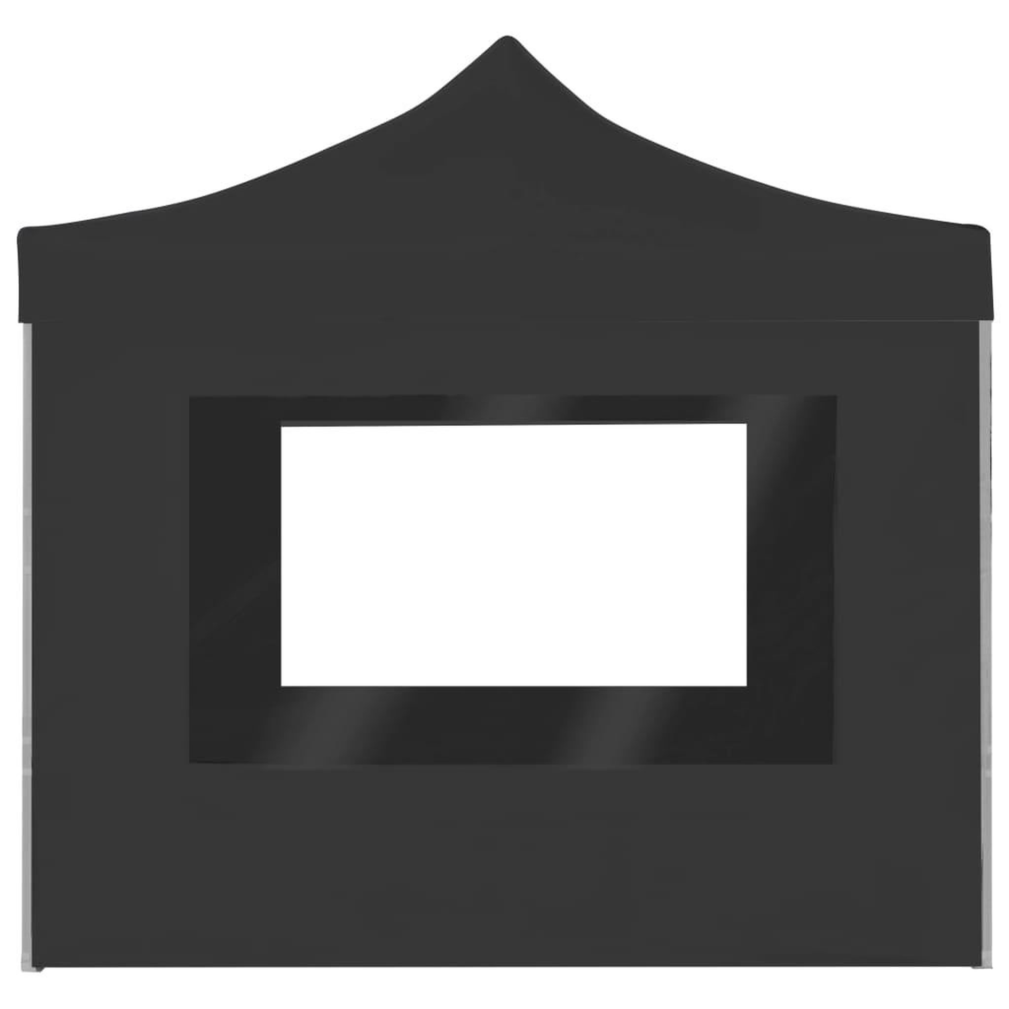 Voir la diapositive 2 : VIDAXL Tente de reception pliable et parois Aluminium 2x2 m Anthracite