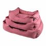 Voir la diapositive 1 : Paris Prix Lot de 3 Paniers pour Chien & Chat  Softy  73cm Bois de Rose